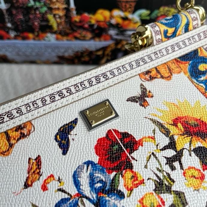 A bag Miss Sicily Multicolor 25 cm фото 3