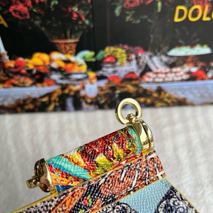 A bag Miss Sicily Multicolor 25 cm фото 3