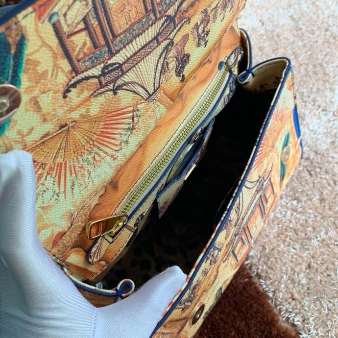 A bag Miss Sicily Multicolor 25 cm фото 4