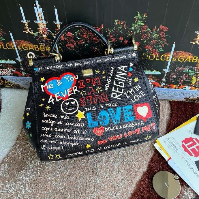 A bag Miss Sicily Multicolor 25 cm фото 4