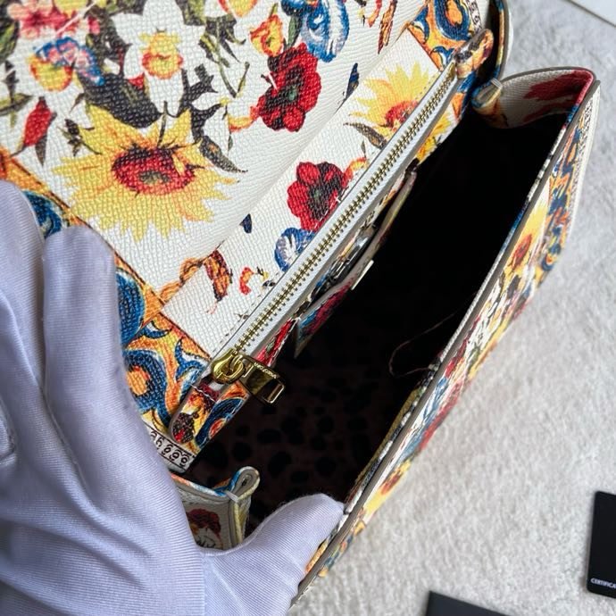 A bag Miss Sicily Multicolor 25 cm фото 4