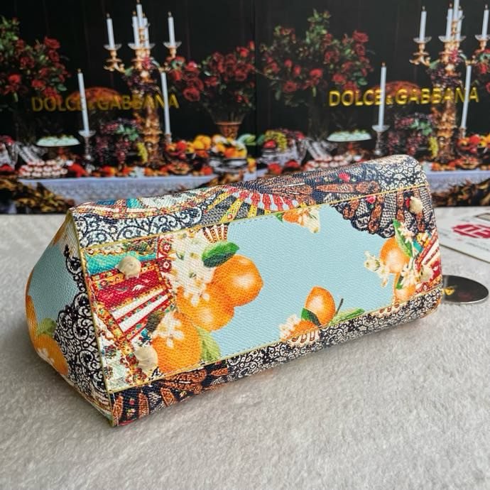 A bag Miss Sicily Multicolor 25 cm фото 5