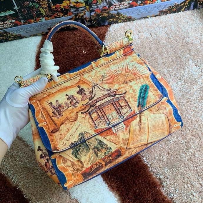 A bag Miss Sicily Multicolor 25 cm фото 7