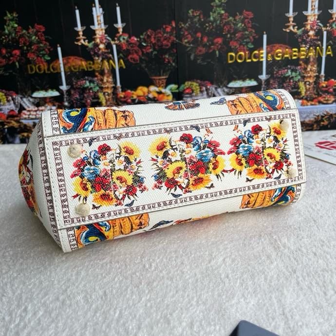 A bag Miss Sicily Multicolor 25 cm фото 7