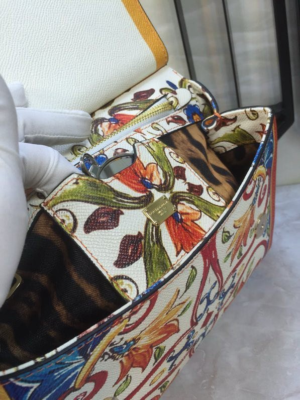 A bag Miss Sicily Multicolor 25 cm фото 8