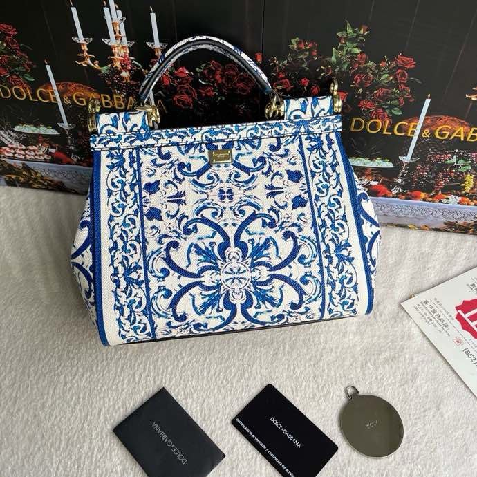 A bag Miss Sicily Multicolor 25 cm фото 8