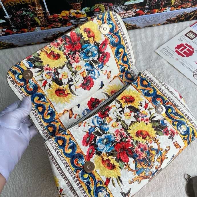 A bag Miss Sicily Multicolor 25 cm фото 8