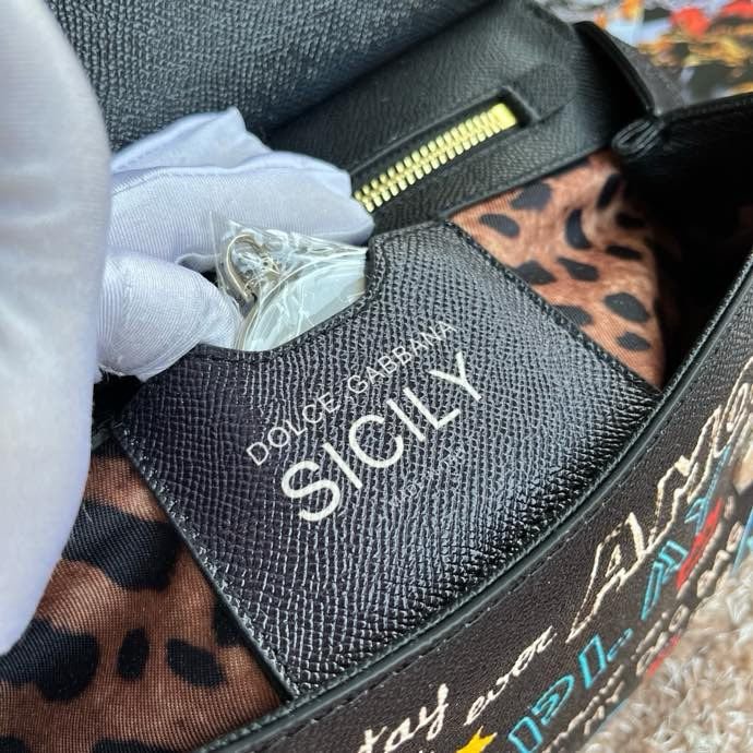 A bag Miss Sicily Multicolor 25 cm фото 9