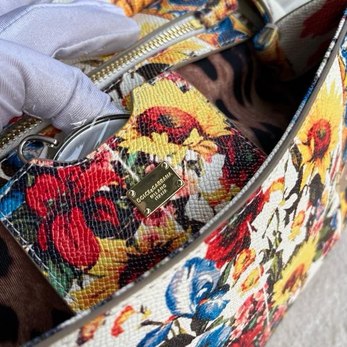 A bag Miss Sicily Multicolor 25 cm фото 9