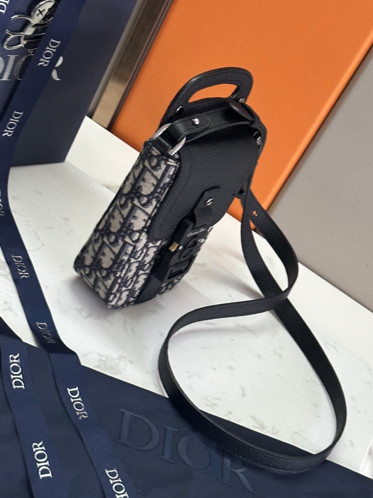 Сумка мужская Dior Saddle 11 см фото 2