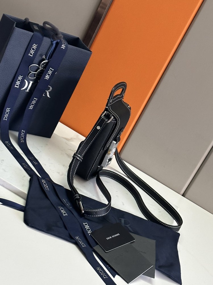 Сумка чоловіча Dior Saddle 11 см фото 2