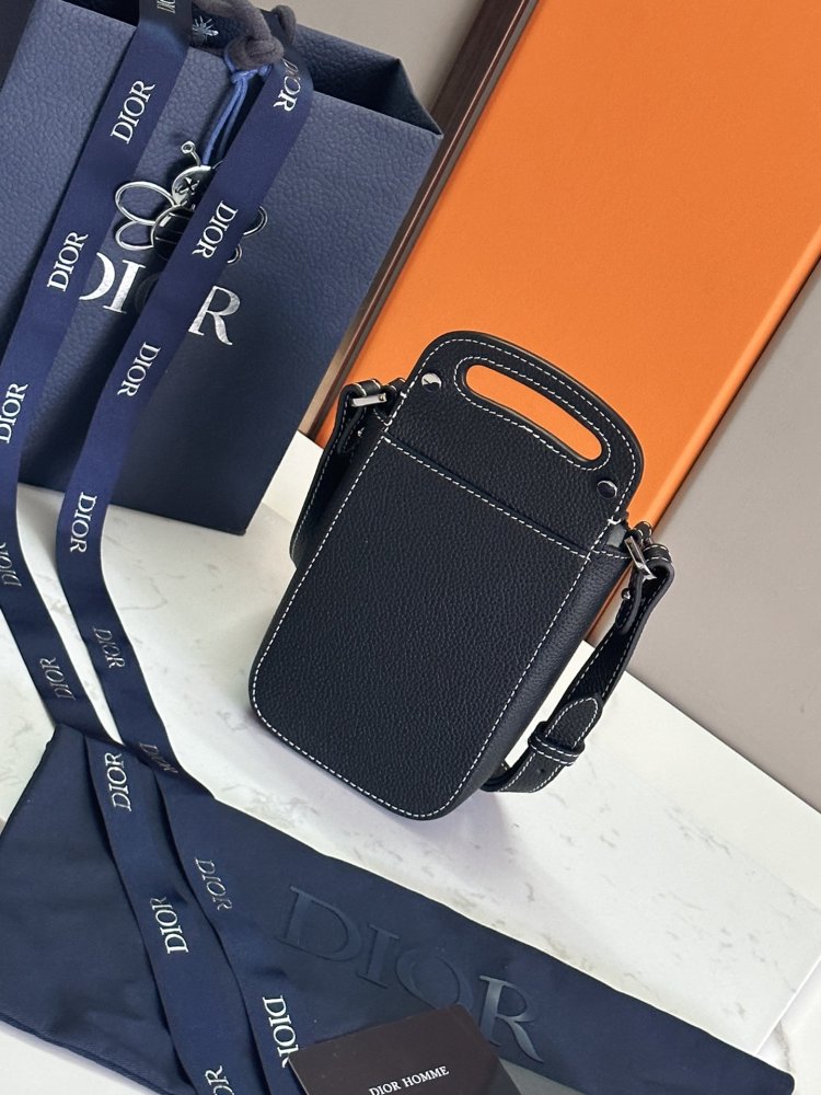 Сумка чоловіча Dior Saddle 11 см фото 3