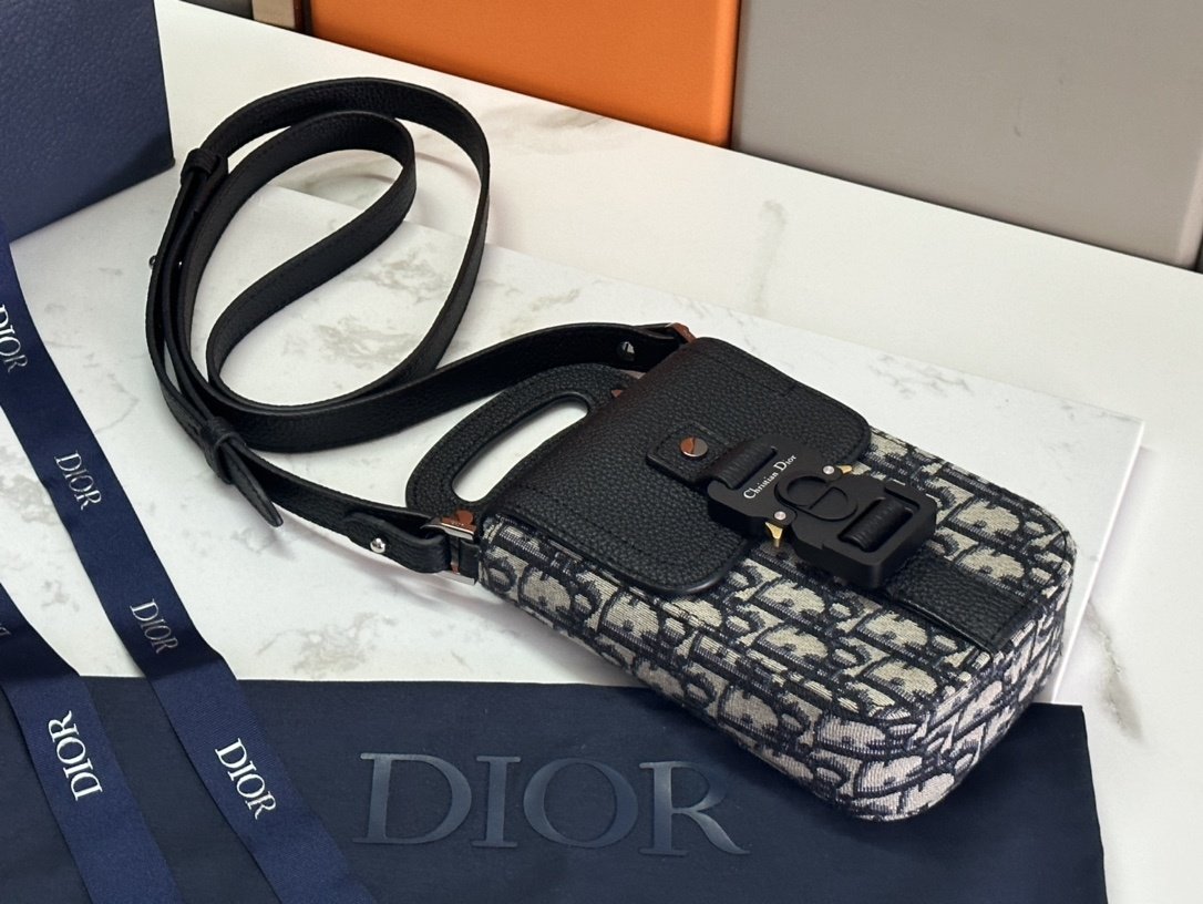 Сумка мужская Dior Saddle 11 см фото 4