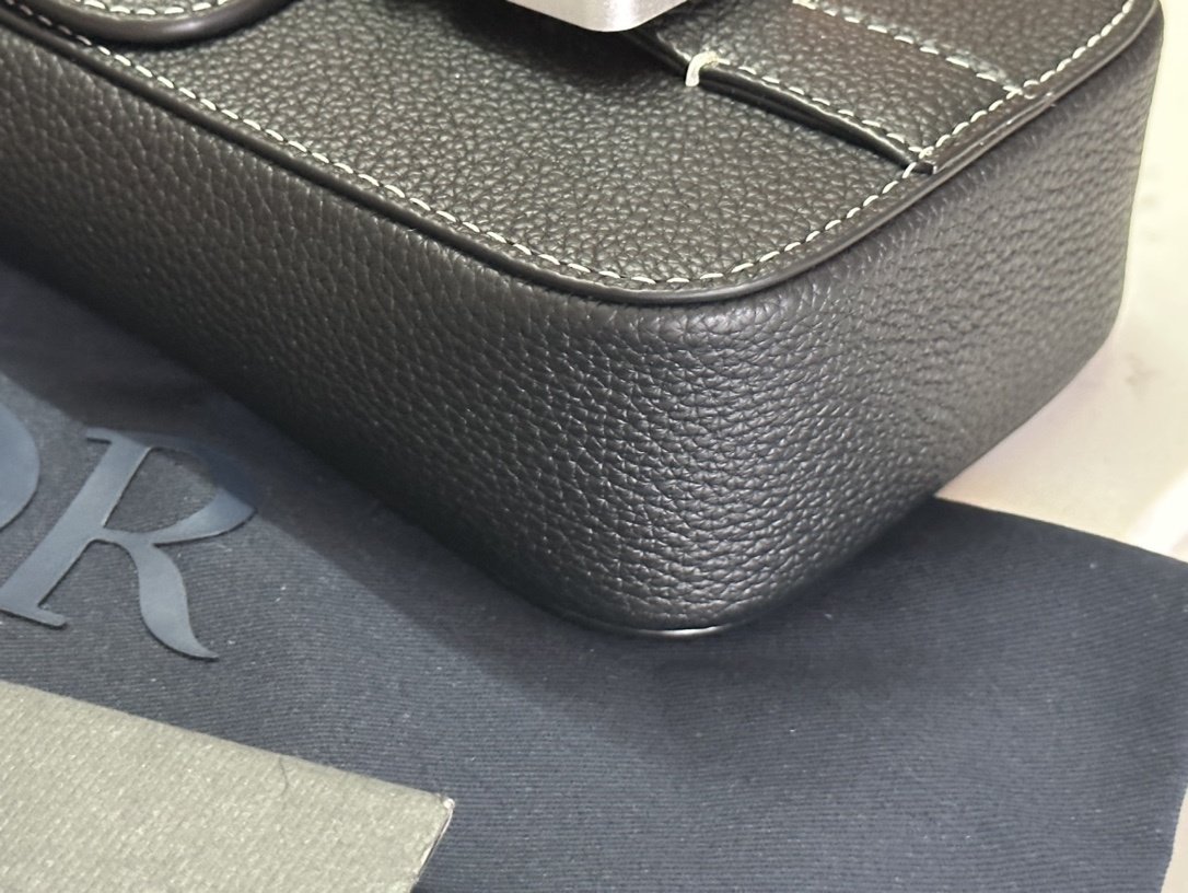 Сумка чоловіча Dior Saddle 11 см фото 5