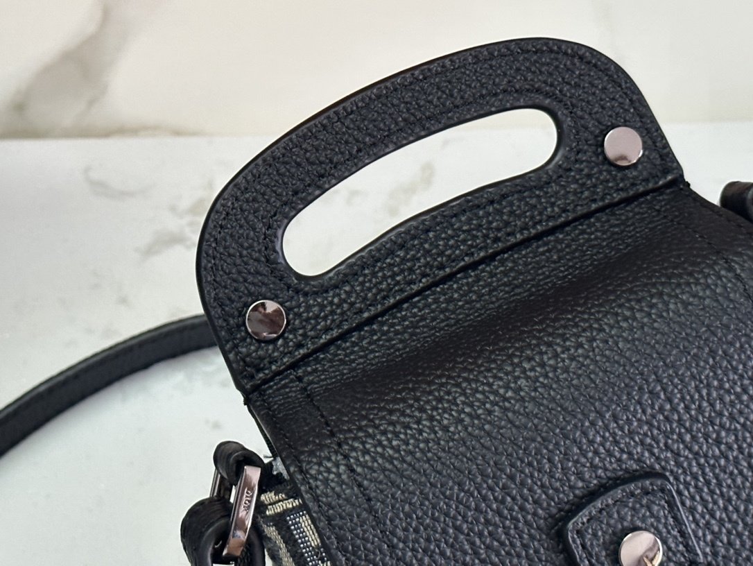 Сумка мужская Dior Saddle 11 см фото 8