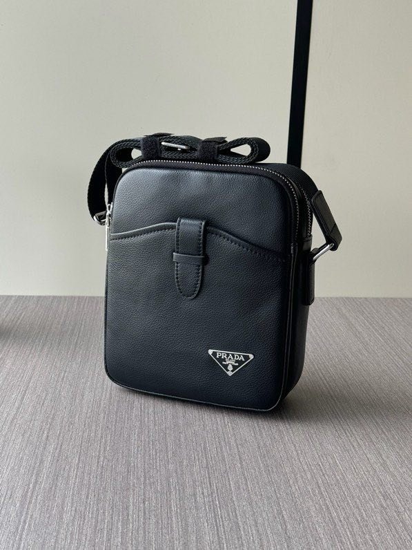 Сумка мужская кожаная MultiхZip Crossbody