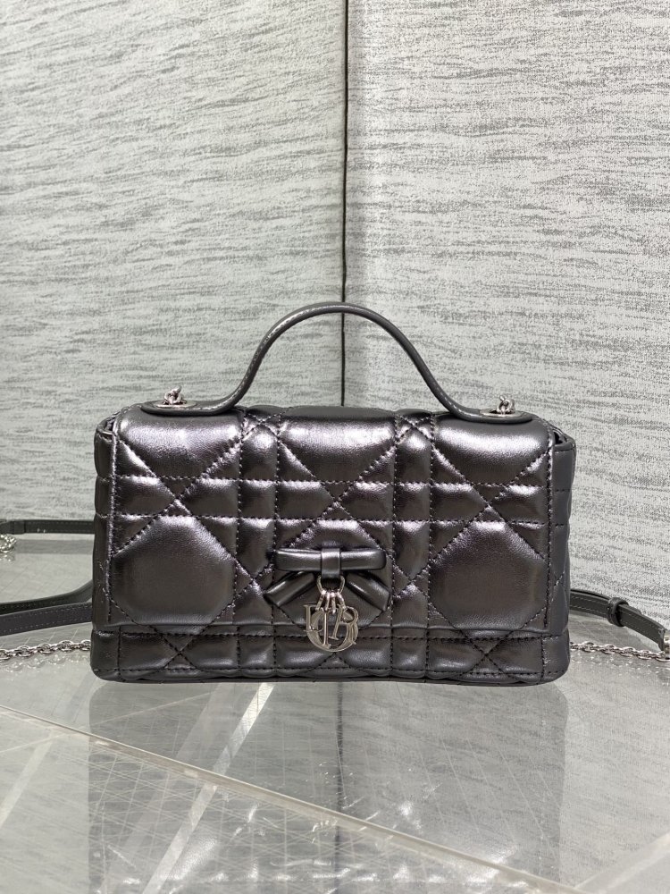 Сумка My Dior Mini 21 см в коже Cannage Lambskin