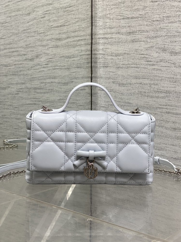 Сумка My Dior Mini 21 см в коже Cannage Lambskin