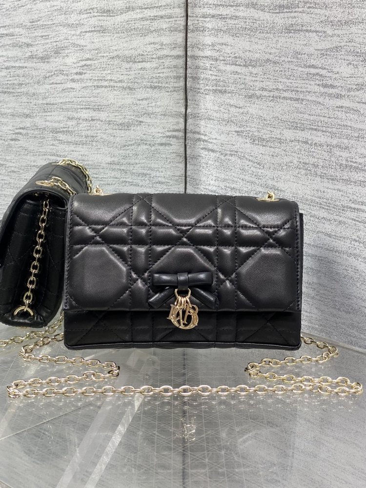 Сумка My Dior Mini 21 см в коже Cannage Lambskin