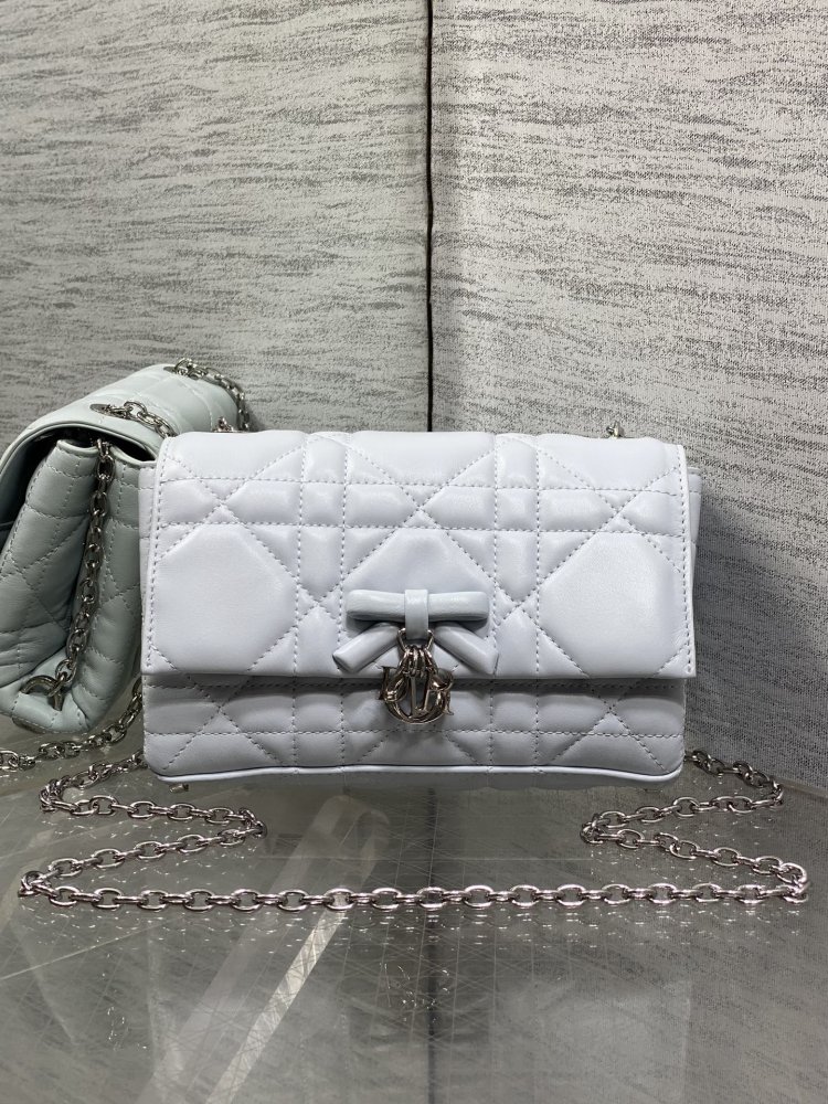 Сумка My Dior Mini 21 см в коже Cannage Lambskin