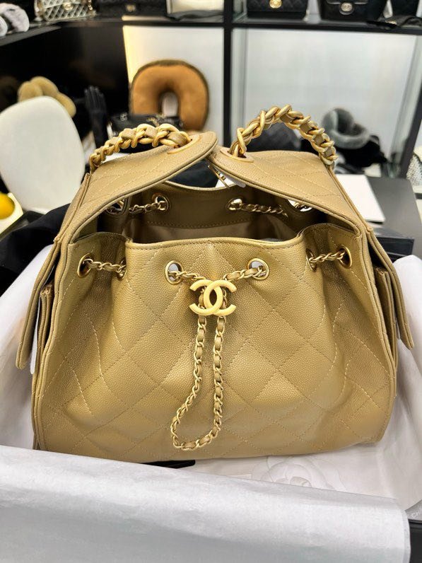 Сумка на плече шкіряна THE CHANEL 25 фото 2