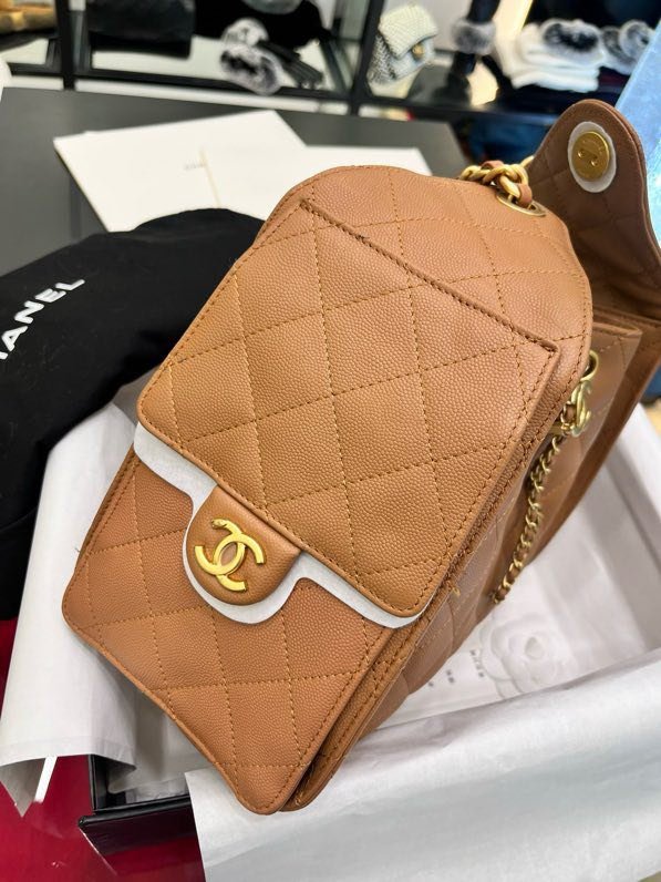 Сумка на плечо кожаная THE CHANEL 25 фото 4