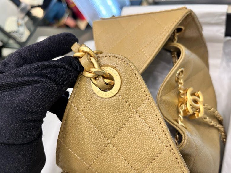 Сумка на плече шкіряна THE CHANEL 25 фото 5