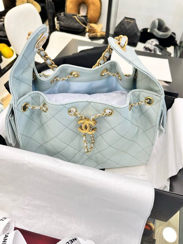 Сумка на плечо кожаная THE CHANEL 25 фото 8