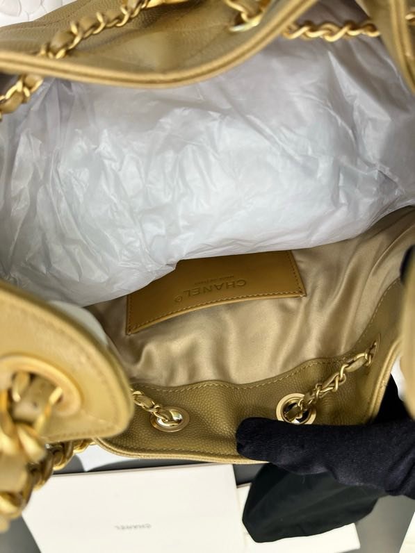 Сумка на плече шкіряна THE CHANEL 25 фото 9