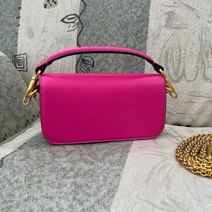 Сумка на плече Poudre Micro Loco з телячої шкіри з логотипом Vlogo фото 2