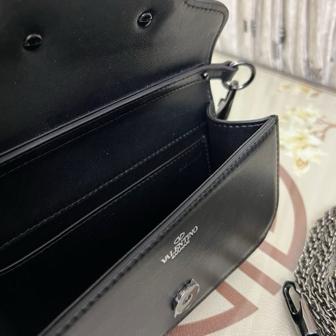 Сумка на плече Poudre Micro Loco з телячої шкіри з логотипом Vlogo фото 2