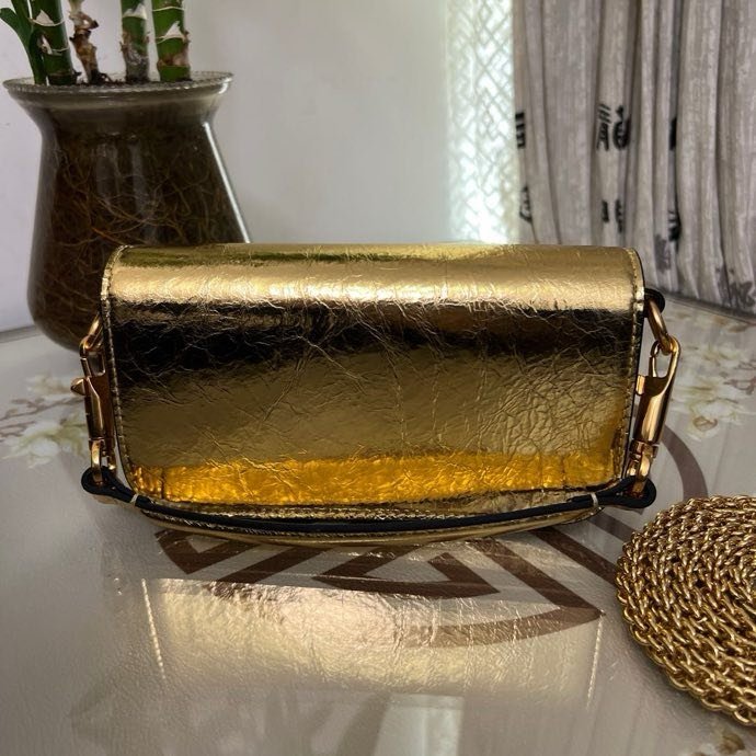 Сумка на плече Poudre Micro Loco з телячої шкіри з логотипом Vlogo фото 5