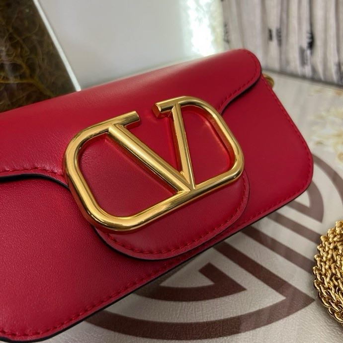 Сумка на плече Poudre Micro Loco з телячої шкіри з логотипом Vlogo фото 5