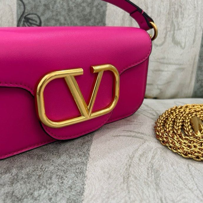 Сумка на плече Poudre Micro Loco з телячої шкіри з логотипом Vlogo фото 6