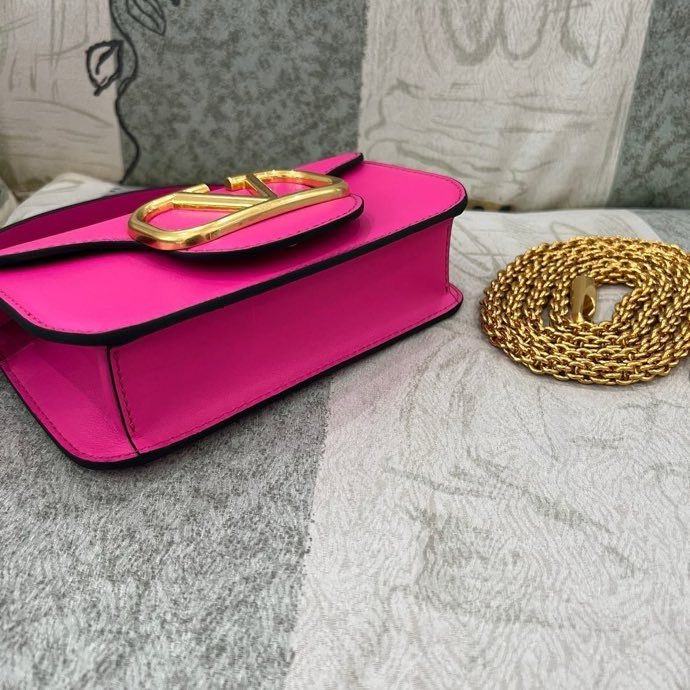 Сумка на плече Poudre Micro Loco з телячої шкіри з логотипом Vlogo фото 7