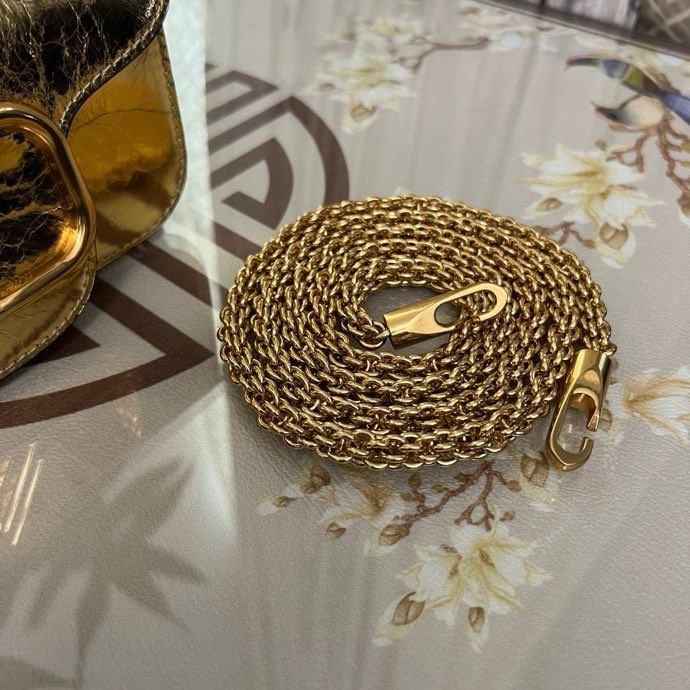 Сумка на плече Poudre Micro Loco з телячої шкіри з логотипом Vlogo фото 7