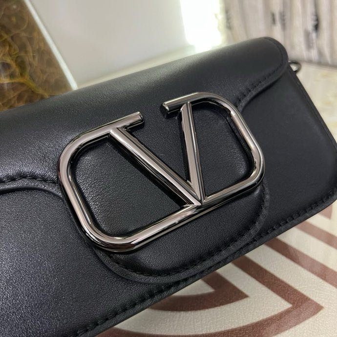 Сумка на плече Poudre Micro Loco з телячої шкіри з логотипом Vlogo фото 7