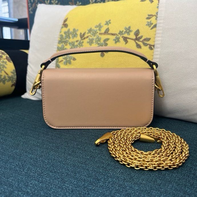 Сумка на плече Poudre Micro Loco з телячої шкіри з логотипом Vlogo фото 8