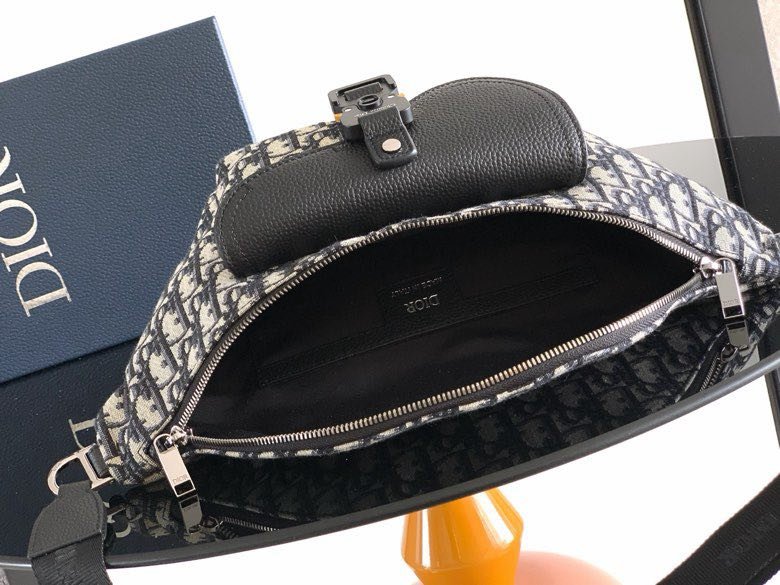 Сумка на пояс с принтом Oblique фото 7