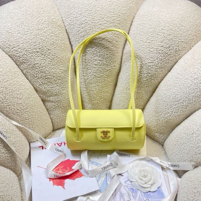 Сумка Preppy Coco 20 см из зернистой кожи
