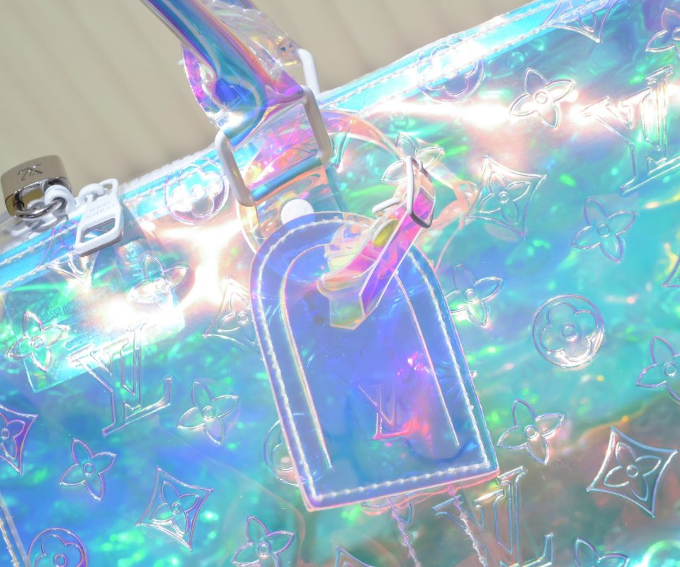 Сумка прозрачная дорожная Keepall Bandouliere 50 фото 4