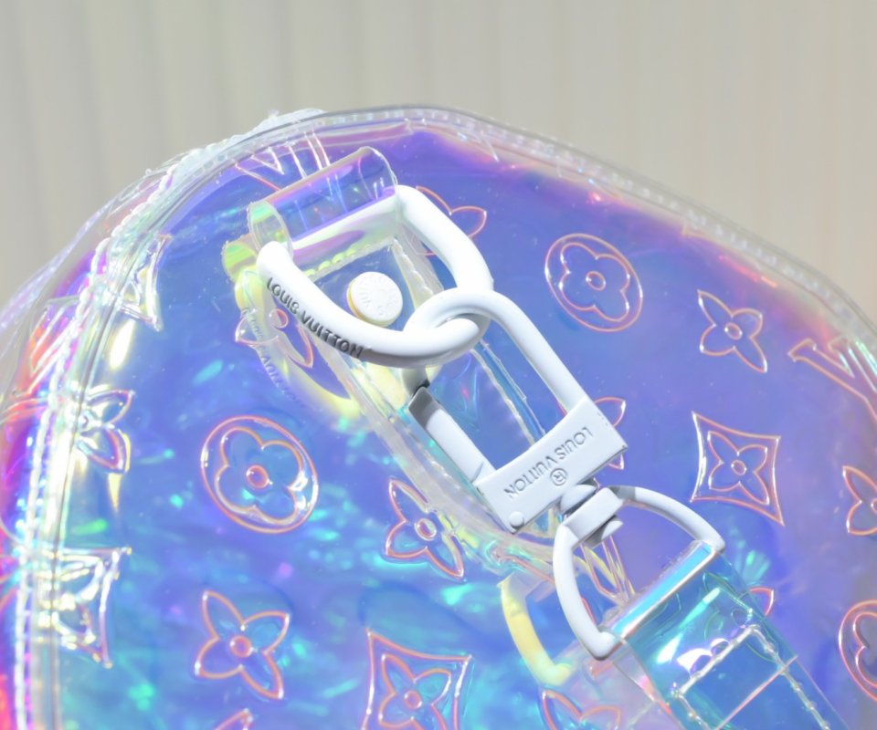 Сумка прозрачная дорожная Keepall Bandouliere 50 фото 5