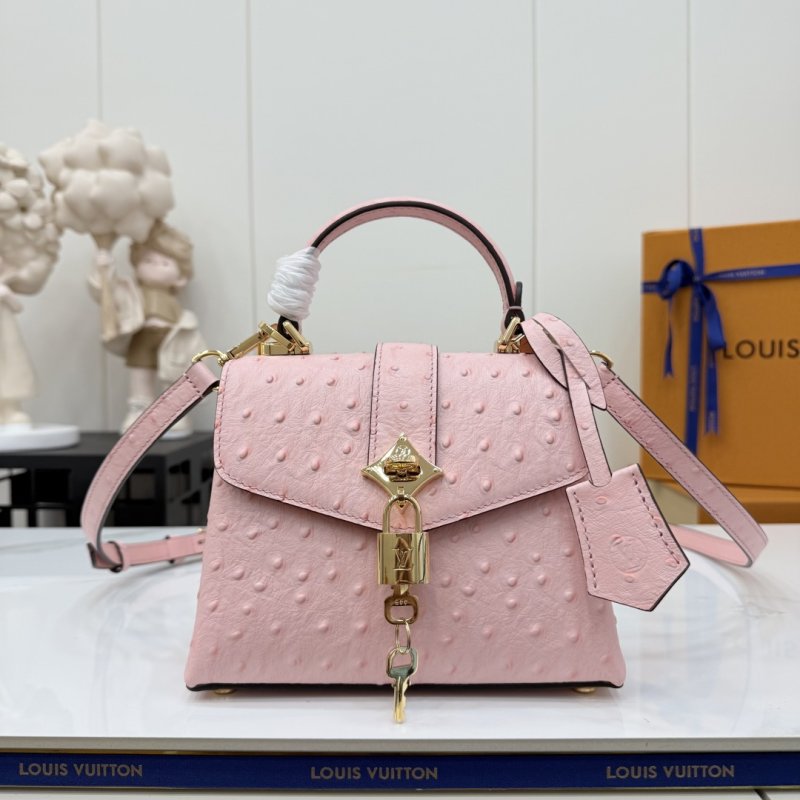 Сумка ROSE DES VENTS из кожи страуса 19 см