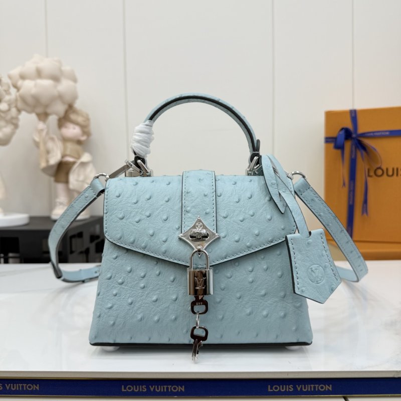 Сумка ROSE DES VENTS из кожи страуса 19 см