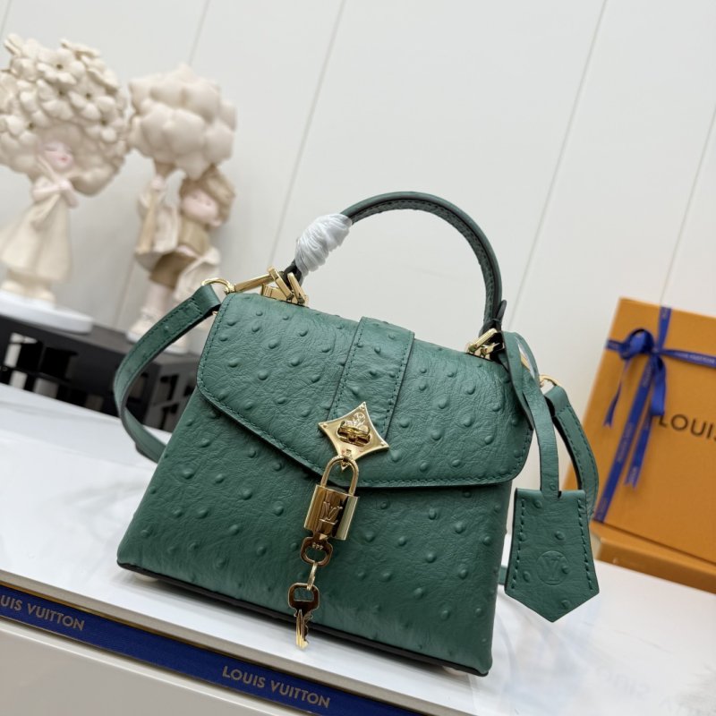 Сумка ROSE DES VENTS из кожи страуса 19 см фото 2