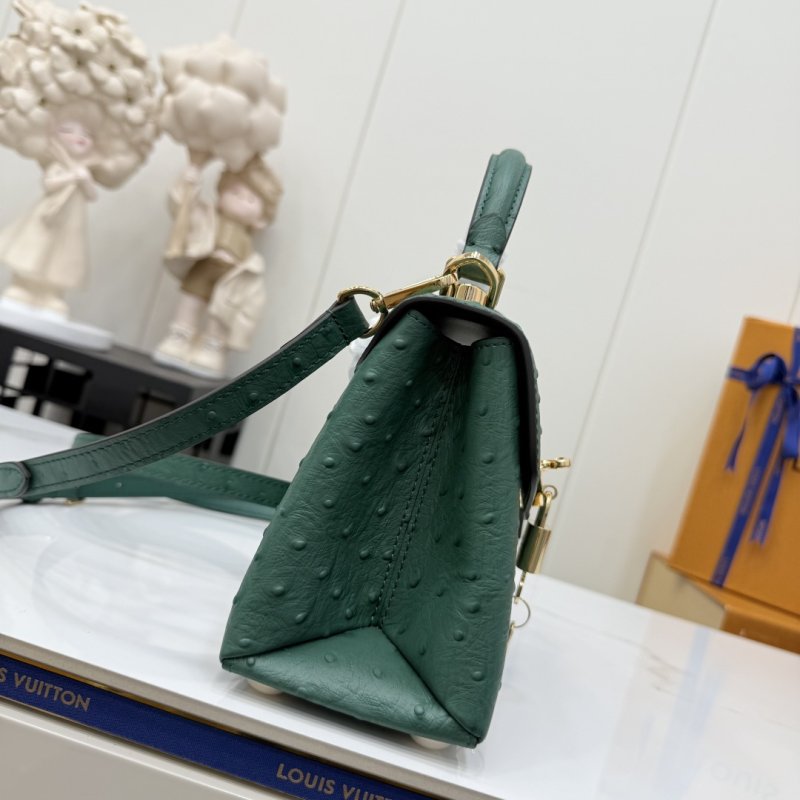 Сумка ROSE DES VENTS из кожи страуса 19 см фото 4