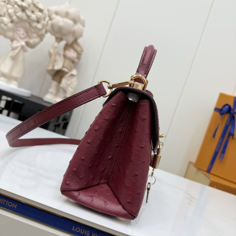 Сумка ROSE DES VENTS из кожи страуса 19 см фото 4