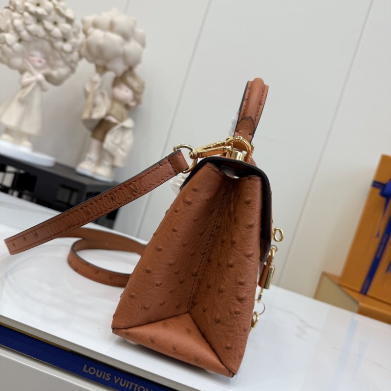 Сумка ROSE DES VENTS из кожи страуса 19 см фото 4