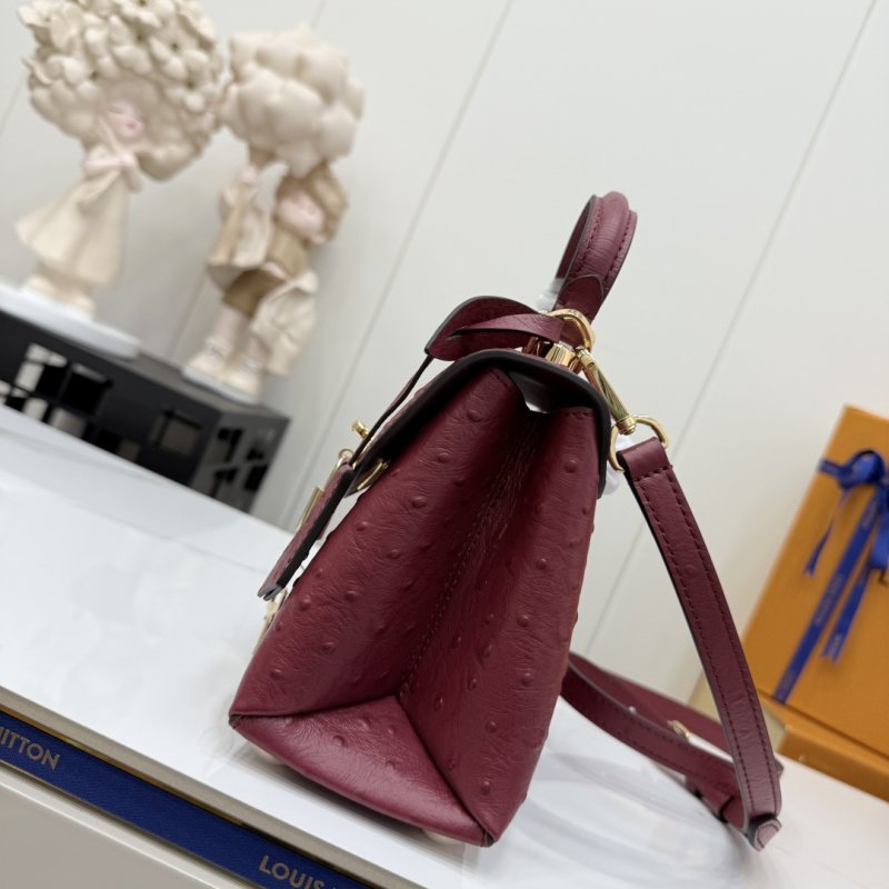 Сумка ROSE DES VENTS из кожи страуса 19 см фото 5