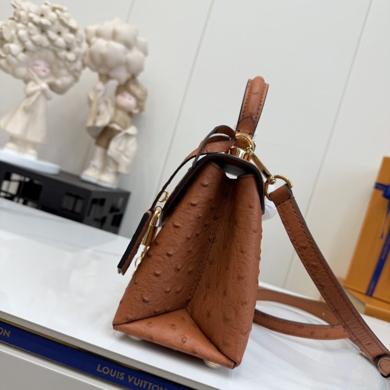 Сумка ROSE DES VENTS из кожи страуса 19 см фото 5